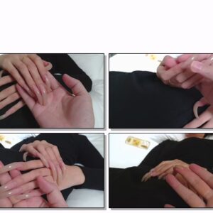 #257 – VR/3D – Man Feeling My Long Nails While Laying On Bed