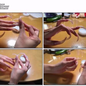 #931 - Removing Glossy Polish From My Long Nails