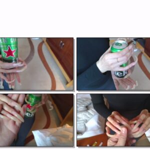 #376 – VR/3D – Holding Beer Can And Man Feeling My Nails