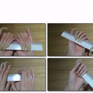 #387 – VR/3D – My Long Shiny Nails Fiddling With Ruler