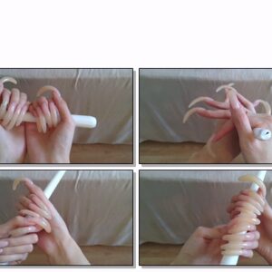 #391 – VR/3D – Bright Video Of My Long Nails With Candle