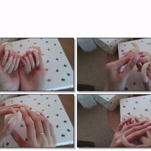 #392 – VR/3D – Tapping Box With My Long Curved Nails