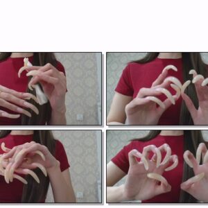 #395 – VR/3D – Casual Long Natural Nails And Hands Show