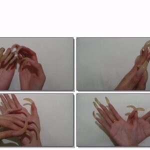 #403 – VR/3D – Close Up Posing With My Long Shiny Curved Nails
