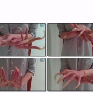 #404 – VR/3D – Casual Posing Of My Long Shiny Claws