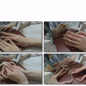 #407 – VR/3D – Tapping And Showing My Long Nails In Mirror