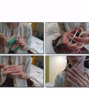 #287 – VR/3D – Posing My Long Shiny Nails With Cigarette