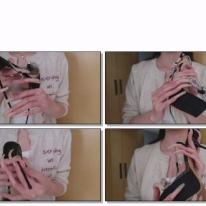 #295 – VR/3D – Fiddling With Heels With My Shiny Nails