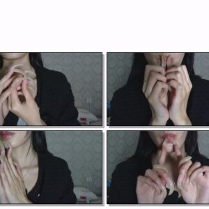 #296 – VR/3D – Kissing My Long Shiny Natural Nails