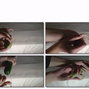 #300 – VR/3D – My Long Curved Nails With Cucumber