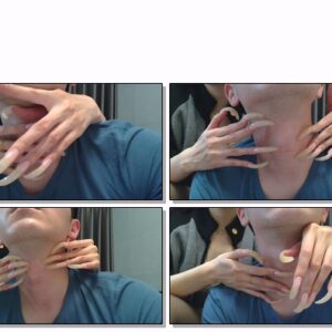 #305 – VR/3D – Scratching His Neck With My Long Sharp Nails