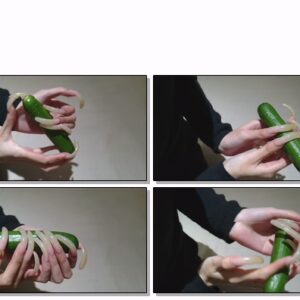 #308 – VR/3D – Scratching Cucumber With My Long Curved Nails