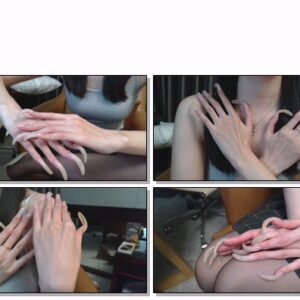#312 – VR/3D – Showing My Long Shiny Nails On Myself