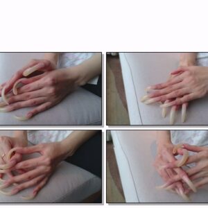 #409 – VR/3D – Posing My Long Shiny Nails In Daylight