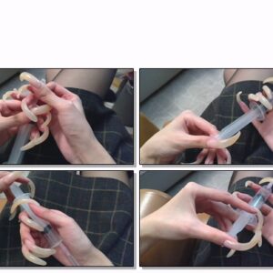 #313 – VR/3D – My Long Natural Nails Fiddling With Needle