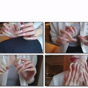 #411 – VR/3D – Clawing With My Long Nails In Bright Lighting