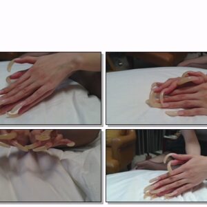 #316 – VR/3D – Posing My Long Beautiful Nails On Bed