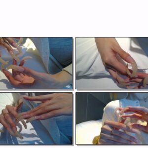 #413 – VR/3D – Laying In Bed Fiddling With My Long Nails
