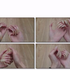 #322 – VR/3D – Showing Long Nail Beds And Curved Nails