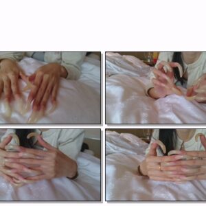 #417 – VR/3D – Laying Down Posing And Clawing With My Long Nails