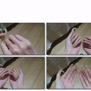 #327 – VR/3D – Cleaning Undersides And Showing Long Nail Beds