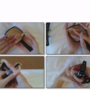 #333 – VR/3D – Tapping Mirror With My Long Shiny Nails