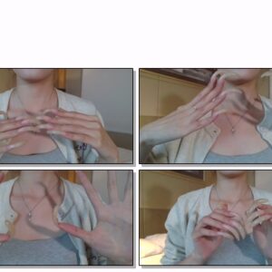 #423 – VR/3D – Casual Posing Of My Long Shiny Nails