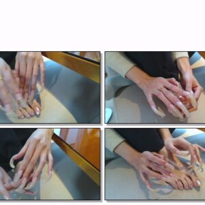 #424 – VR/3D – Posing My Long Nails With Painted Toenails
