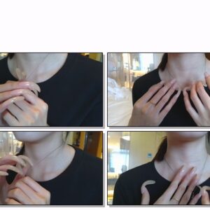 #339 – VR/3D – Fiddling With Necklace With My Long Nails