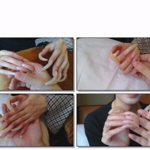 #272 – VR/3D – Feeling My Long Natural Nails In Bright Lighting