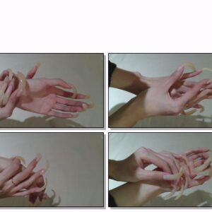 #345 – VR/3D – Posing My Long Shiny Nails On Wrists