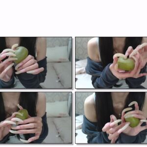 #346 – VR/3D – Piercing Fruit With My Long Sharp Nails