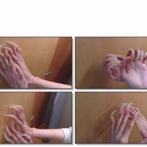 #433 – VR/3D – Tapping My Long Shiny Nails On The Wall