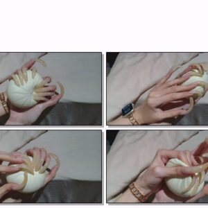 #354 – VR/3D – Squeezing And Pressing With My Long Nails