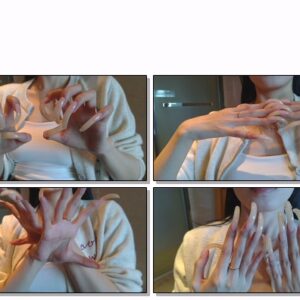 #435 – VR/3D – Clawing With My Long Nails And Posing On Face