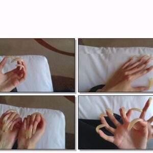 #442 – VR/3D – Beautiful Bright Show Of My Curved Long Nails