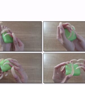 #443 – VR/3D – Tapping My Long Curved Nails On Green Bottle