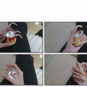 #372 – VR/3D – Fiddling With Snow Globe With My Long Nails