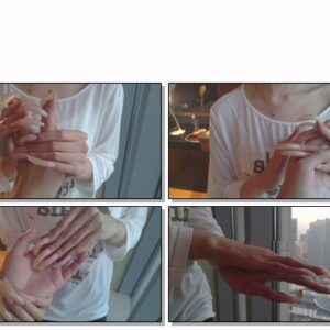 #467 – VR/3D – My Long Natural Nails Scratching His Hand