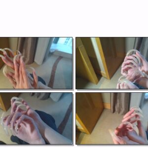 #469 – VR/3D – Casual Showing Of My Long Natural Nails