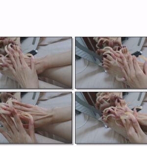 #494 – VR/3D – Posing My Long Nails And Feet In Mirror