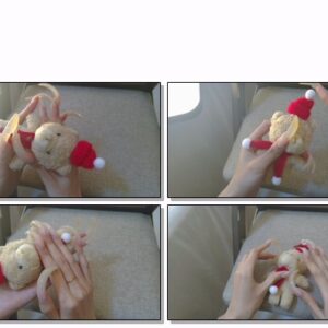 #506 – VR/3D – Scratching Teddy Bear With My Long Natural Nails