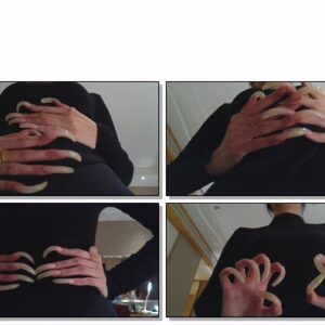 #514 – VR/3D – Posing My Long Shiny Nails On Hips