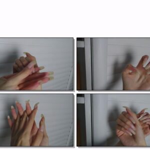 #523 – VR/3D – Massaging My Long Natural Nailbeds