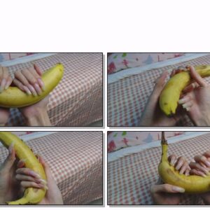 #524 – VR/3D – My Long Nailbed Nails With Banana