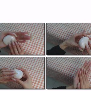 #526 – VR/3D – Tapping With My Natural Square Nails