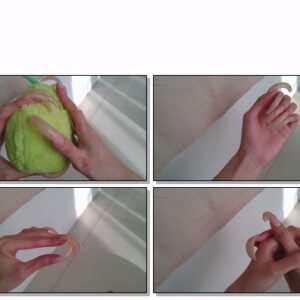 #519 – VR/3D – Squeezing Plushie And Showing Long Shiny Nails