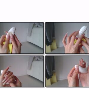 #656 – VR/3D – My Long Nailbed Nails With Toy Banana