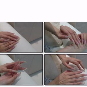 #657 – VR/3D – Showing My Natural Long Nails On Armrest