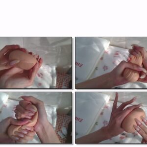 #536 – VR/3D – Squeezing Toy With My Long Nailbed Nails